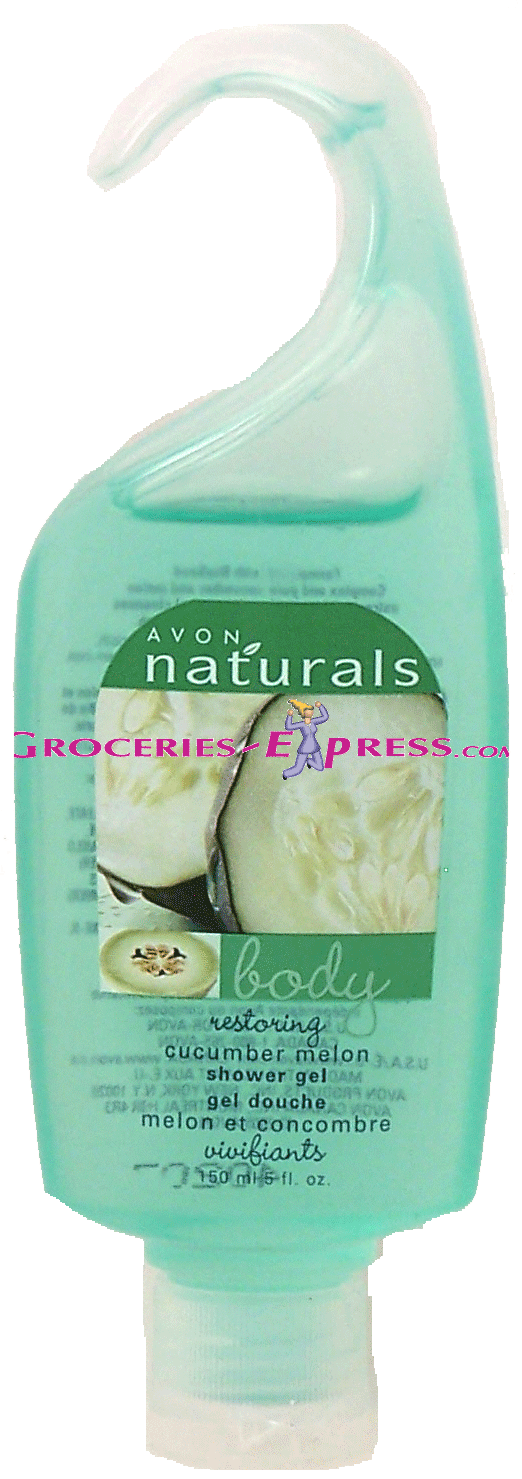 Avon&nbsp;naturals&nbsp;cucumber melon shower gel, restoring Full-Size Picture